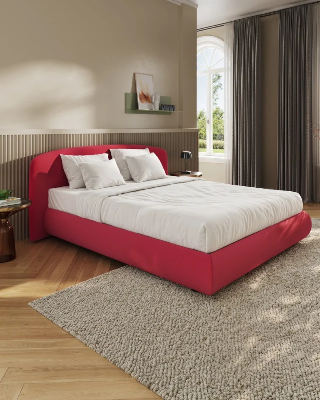 ORIGINS COMPLETE 4 ELEMENTS / @schrammbeds 

LEVINA | FEUER: mutig - dynamisch - ausdrucksstark.
Unvergleichlicher Komfort und Stil – ein Bett für Geborgenheit

LEVINA ist ein Bett das nicht nur durch seine ästhetische Eleganz besticht, sondern auch durch seine durchdachte Funktionalität. Das gepolsterte Kopfteil mit symmetrischer Rundung umschließt das Bett sanft und lädt durch das etwas höhere Kopfteil zum Anlehnen ein.